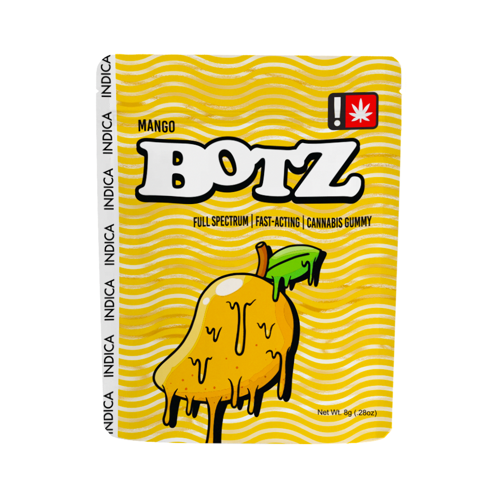 Photograph of product: Botz Oui'd Mango Gummy 100mg