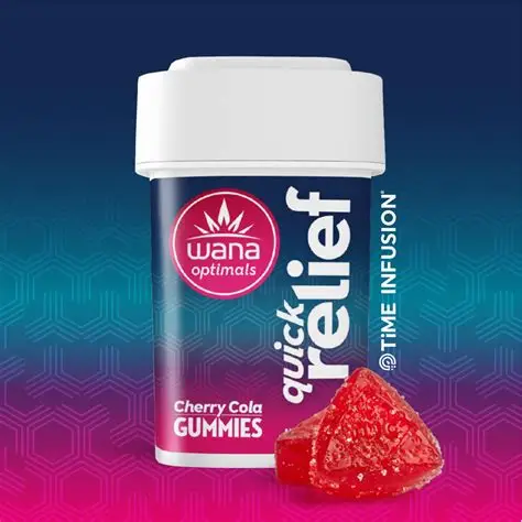 Photograph of product: Cherry Cola 1:1:1 CBG:CBD:TH-oui Gummies 50mg