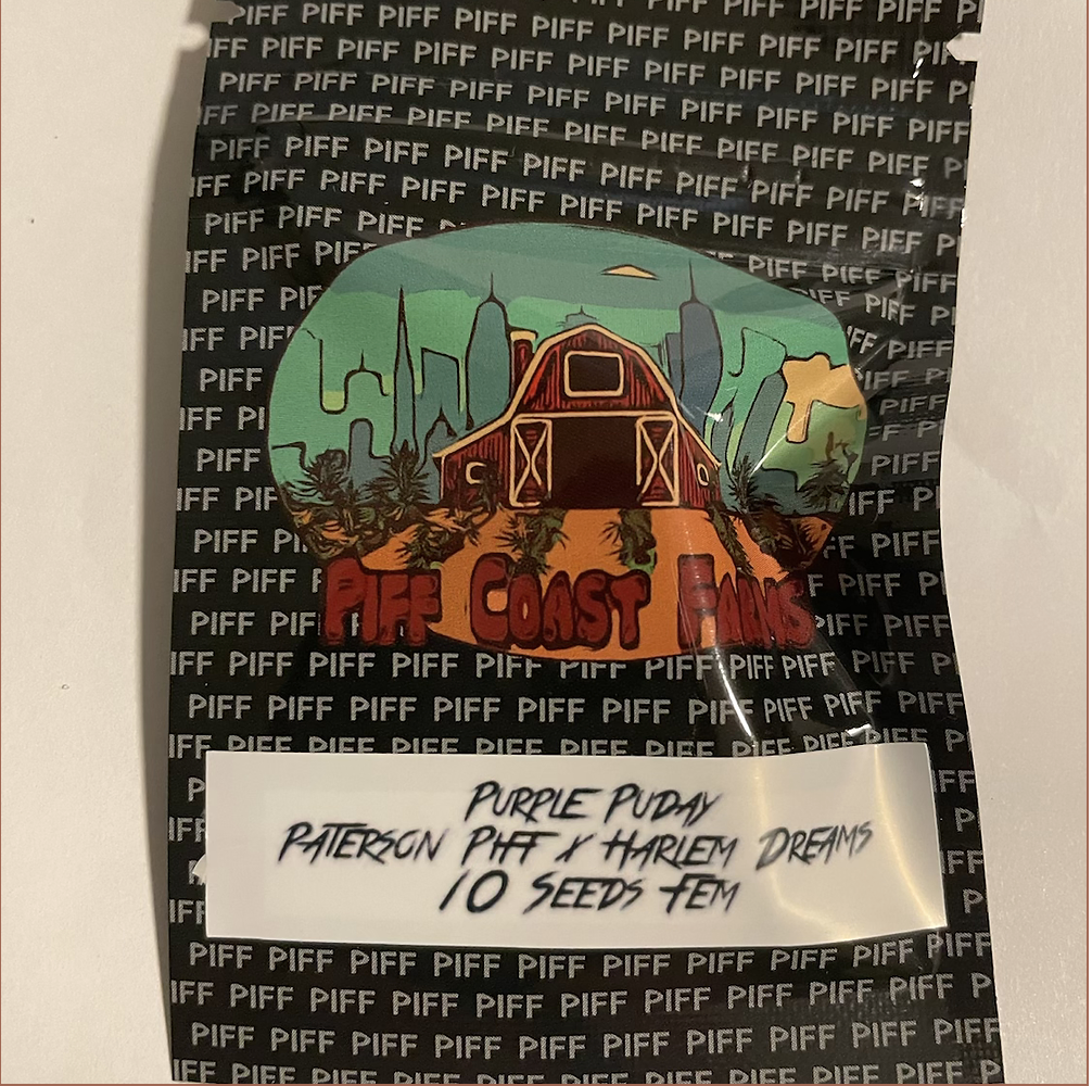 Photograph of product: Piff Coast Farms Seeds | Purple Puday