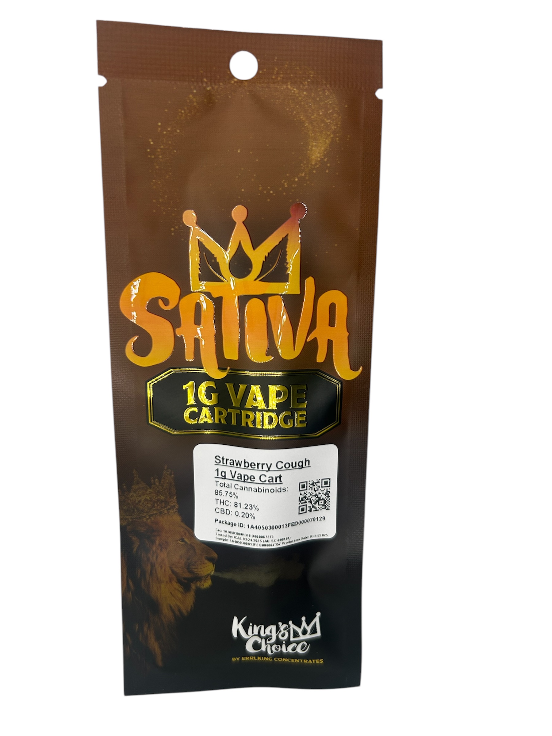 Photograph of product: Strawberry Cough | 1g Cart