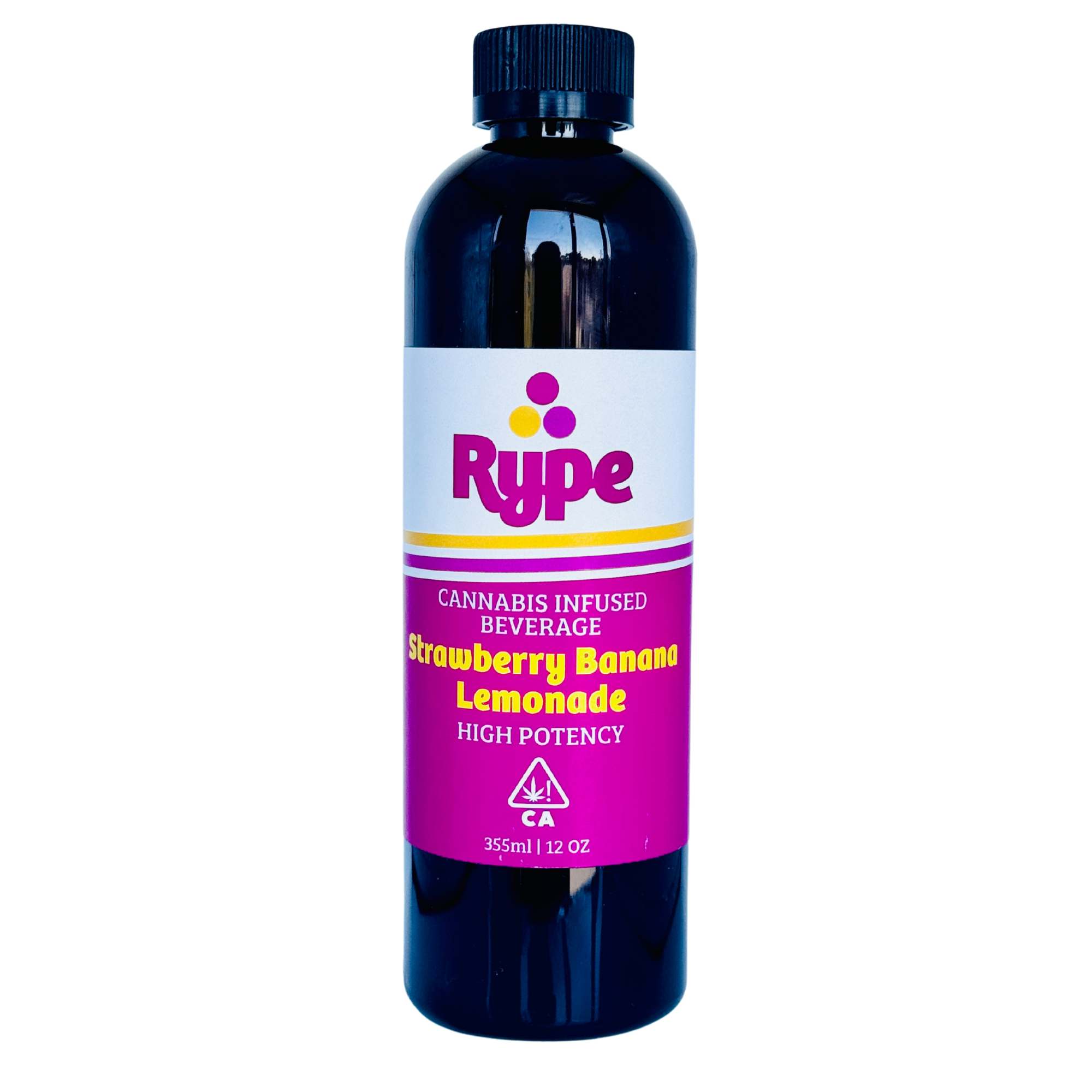 Photograph of product: Strawberry Banana Lemonade 100mg 12oz Drink - Rype