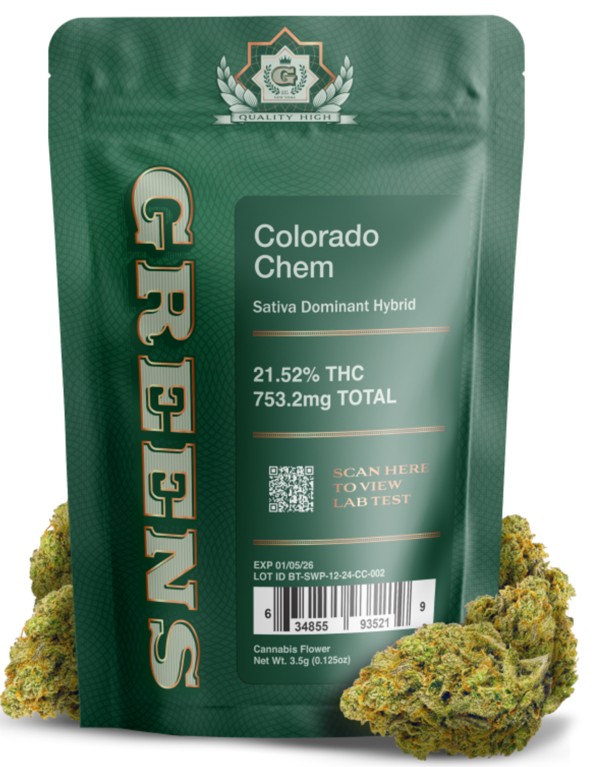 Photograph of product: Colorado Chem | Flower | 3.5g