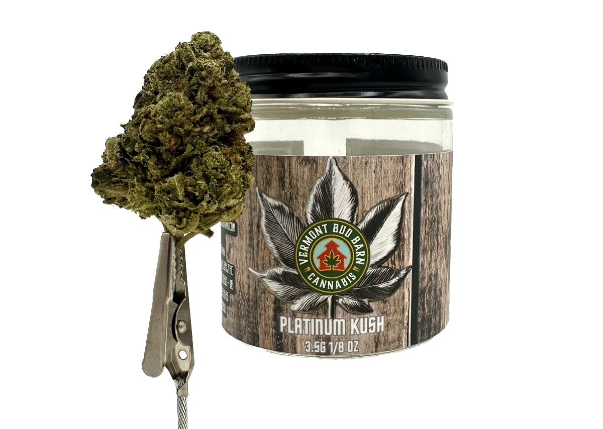 Photograph of product: Bud Barn - Platinum Kush - 3.5g