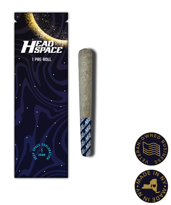 Photograph of product: Head Space | 1g Pre Roll Joint | Sherbanger