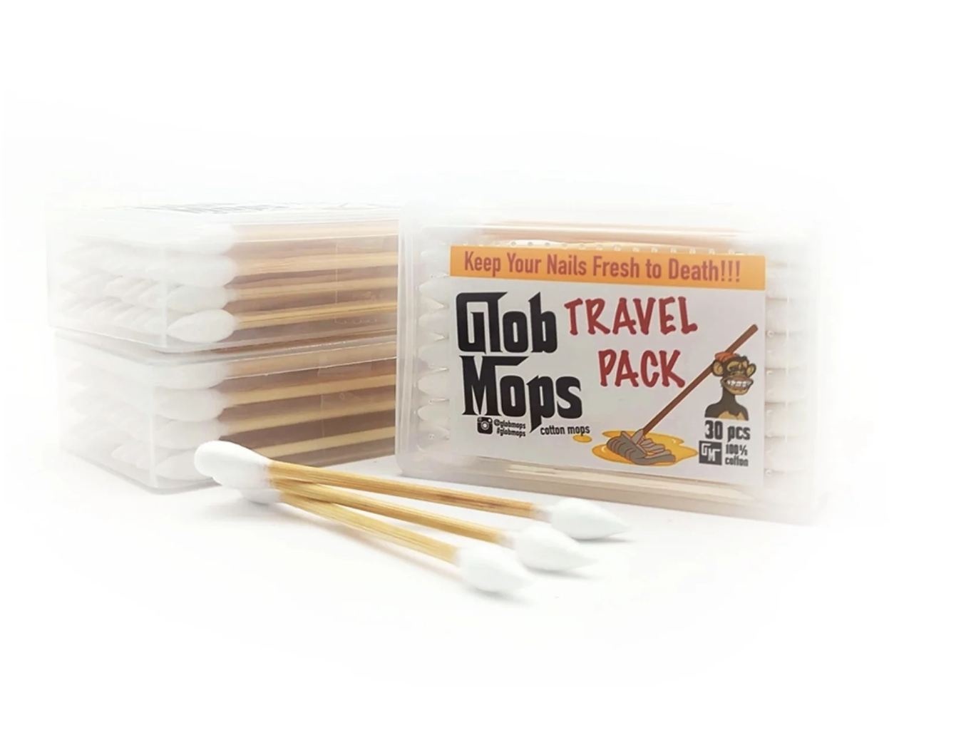 Photograph of product: Glob Mops | Travel Packs