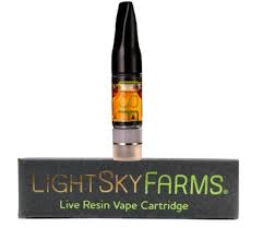 Photograph of product: Light Sky Farms | Koffee Roasted Haze | .5g Live Resin Cart