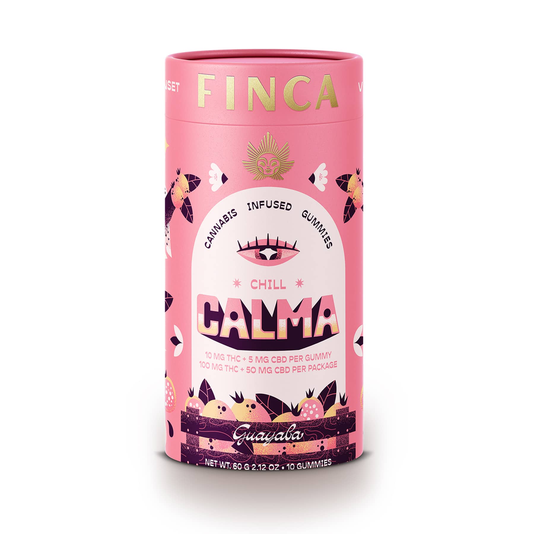 Photograph of Product: NY Finca - Calma Guyaba Chill (10mg THC:5mgCBD) - Gummies