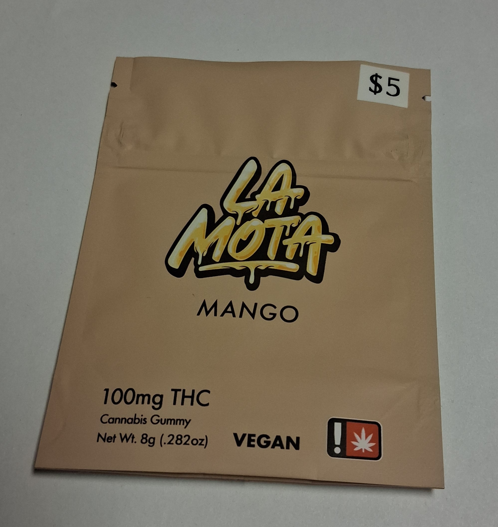 Photograph of product: Mango Gummy 100mg-La Mota
