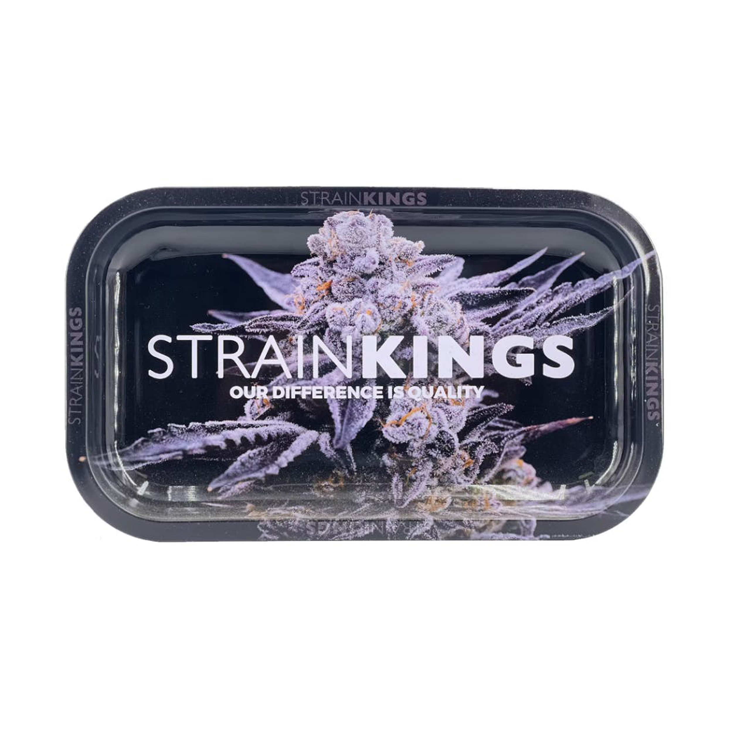 Photograph of product: Strain Kings Purple Nug Rolling Tray