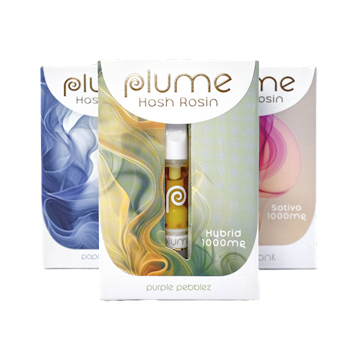 Photograph of product: Plume | Hippie Headbanger | au chocolat Rosin | Cartridge | DOH | 1g