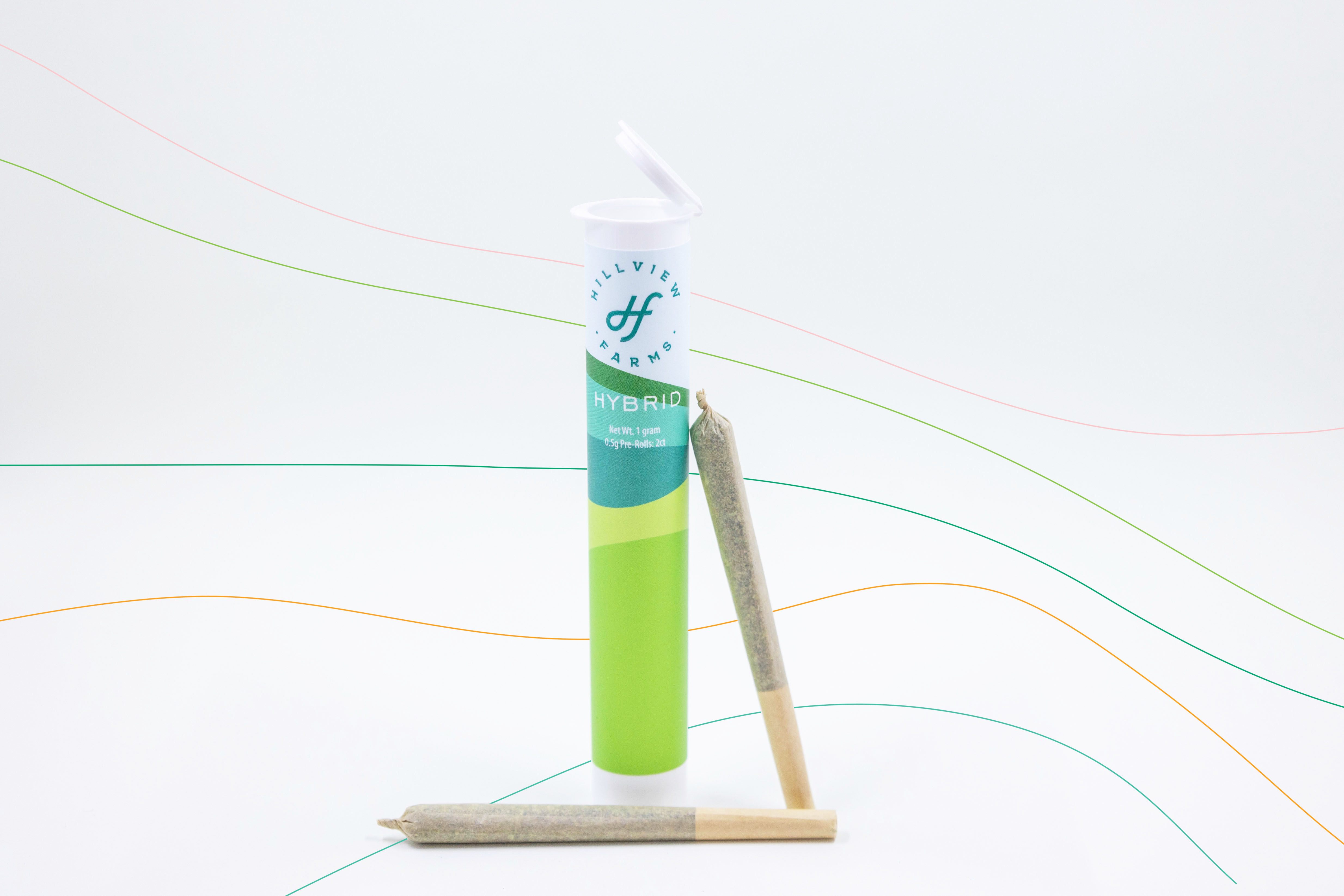Photograph of product: Hillview | Wedding Pie | Pre Roll 2pk 1G