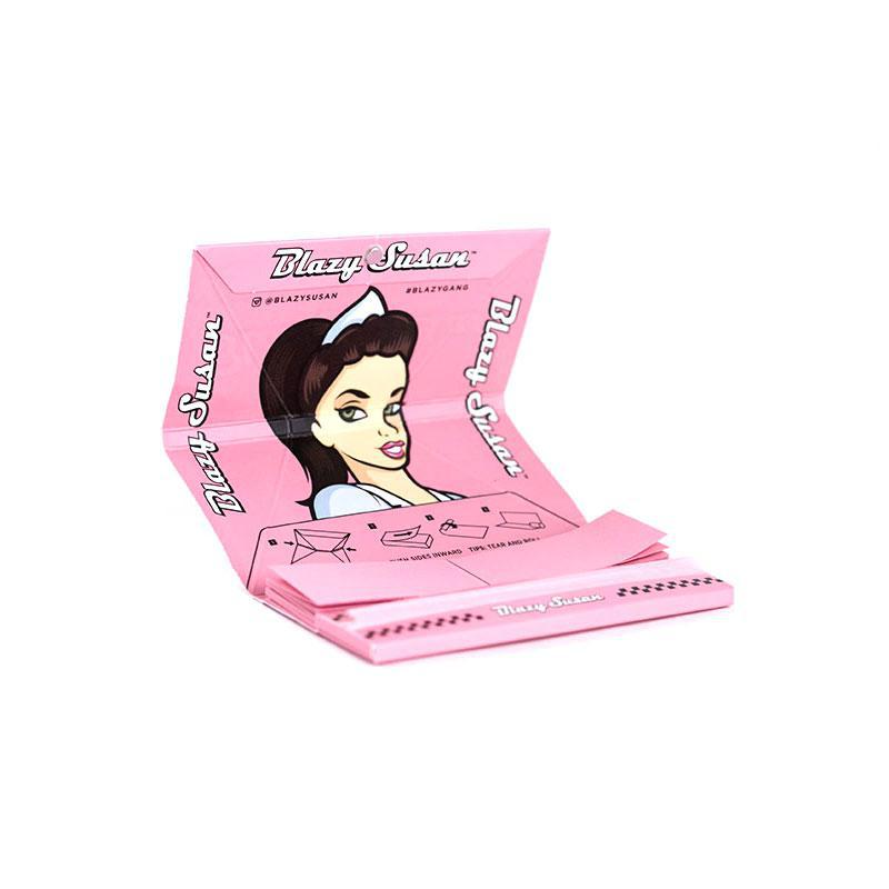 Photograph of product: Accessory | Cones/Papers/Wraps | - LB | Blazy Susan Deluxe Rolling Papers | King Slim