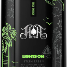 Photograph of product: 100pk Lights On Tablets 1000mg TH-oui: 300mg TH-ouiv -Heavy Hitters