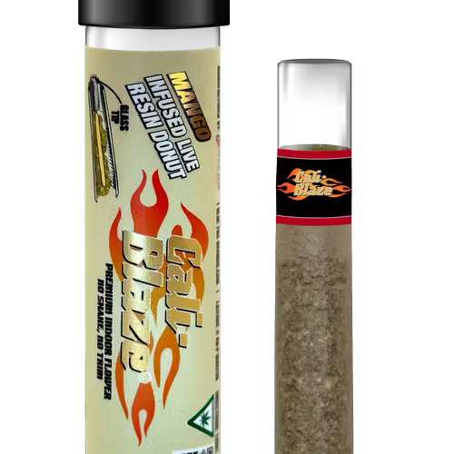 Photograph of product: Mango Live Resin Donut (Infused Blunt) - Cali Blaze
