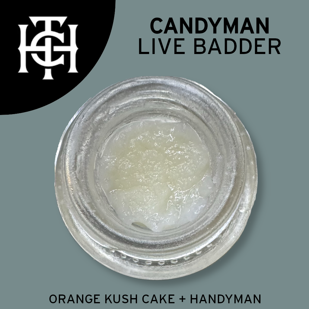 Photograph of product: Candyman 1g LIVE Badder The Heirloom Collective