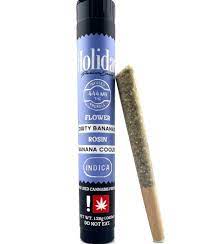Photograph of product: Holiday | OG 33 x Purple Punch | Rosin Infused Preroll | 1g