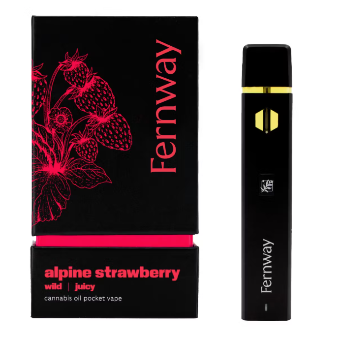 Photograph of product: Alpine Strawberry - All In One Vape