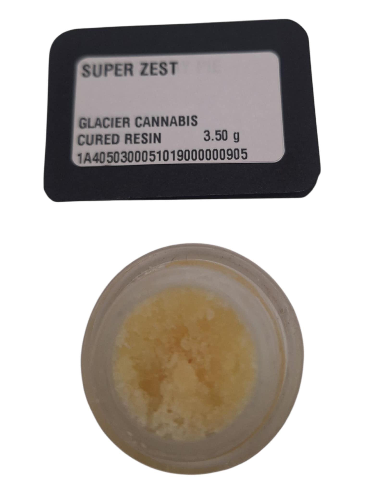 Photograph of product: SUPER ZEST | CURED RESIN BALLER JAR