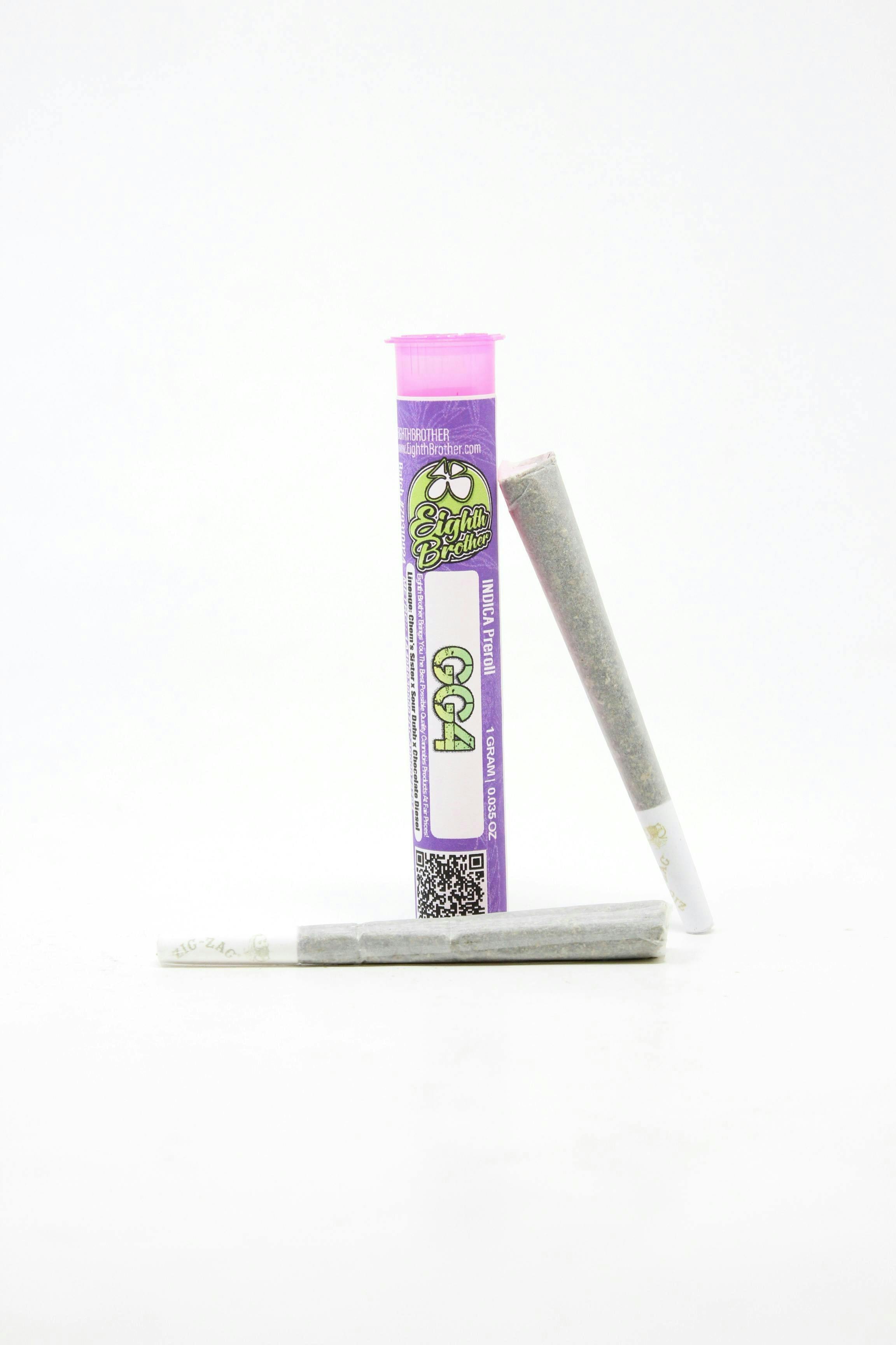 Photograph of product: Brother | 1g Preroll - GG4
