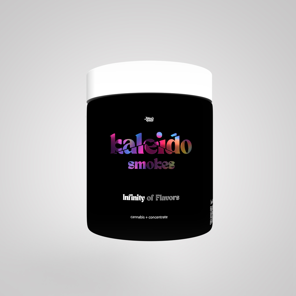Photograph of product: Indigo Outlaw | 0.5g | 5pk Pre-Rolls | Kaleido Smokes