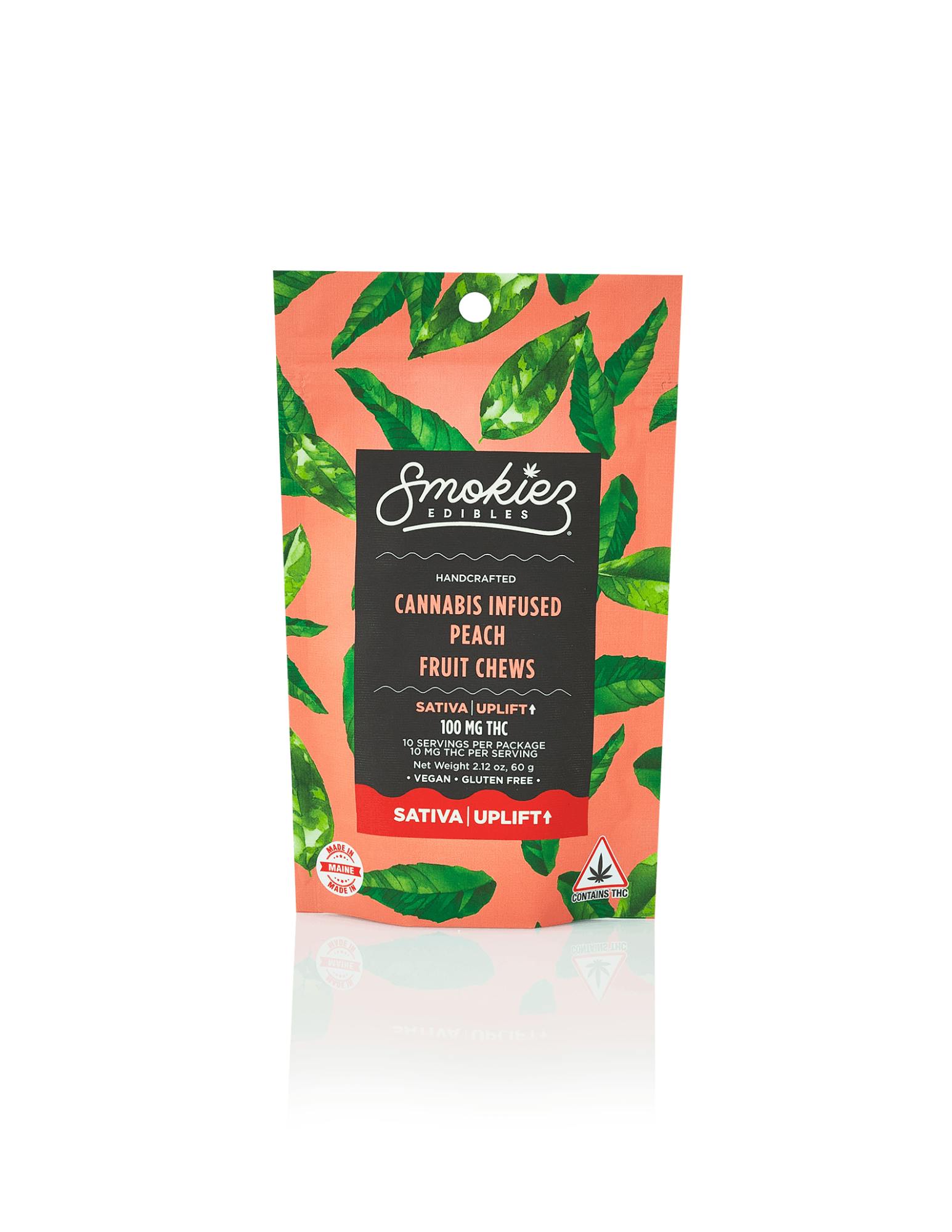 Photograph of product: Smokiez|Peach|100mg