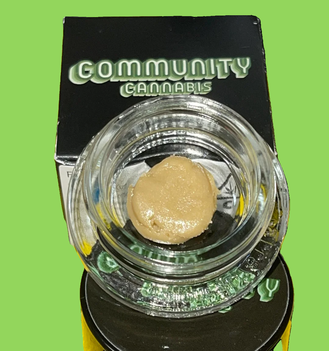Photograph of product: Community Oui'd | Cold Cure Rosin Pink Sherbet