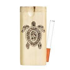 Photograph of product: Engraved Wooden Dugout- 4"