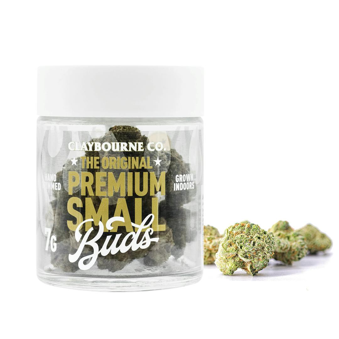 Photograph of product: Claybourne - Premium Smalls - Black Triangle OG - Indoor - 7g