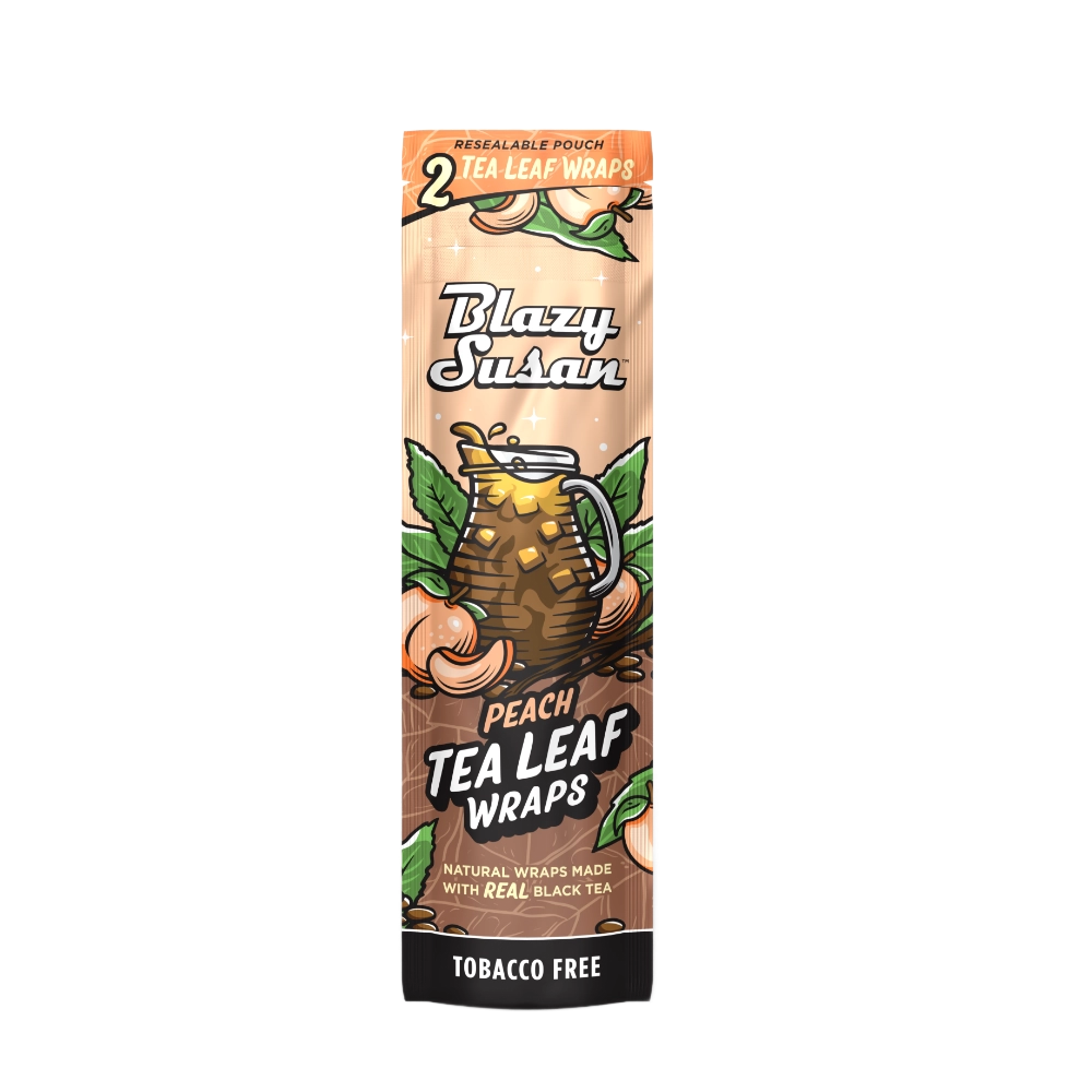 Photograph of product: Blazy Susan | Peach Tea Wraps | 2pk