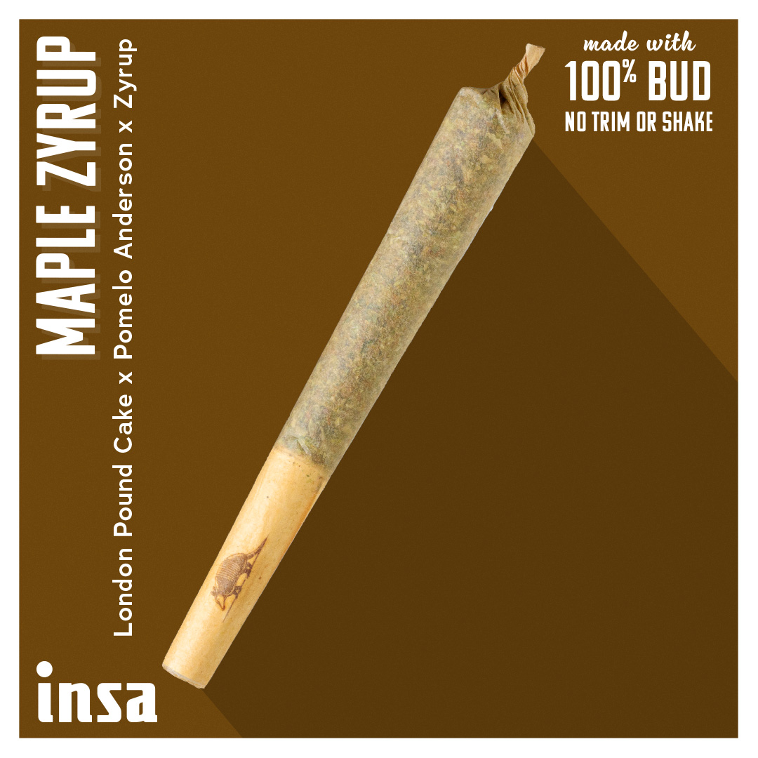 Photograph of product: Pre-Roll - Maple Zyrup