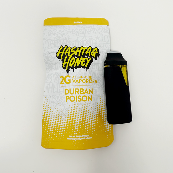 Photograph of product: au chocolattag Honey - Durban Poison - 2G Disposable