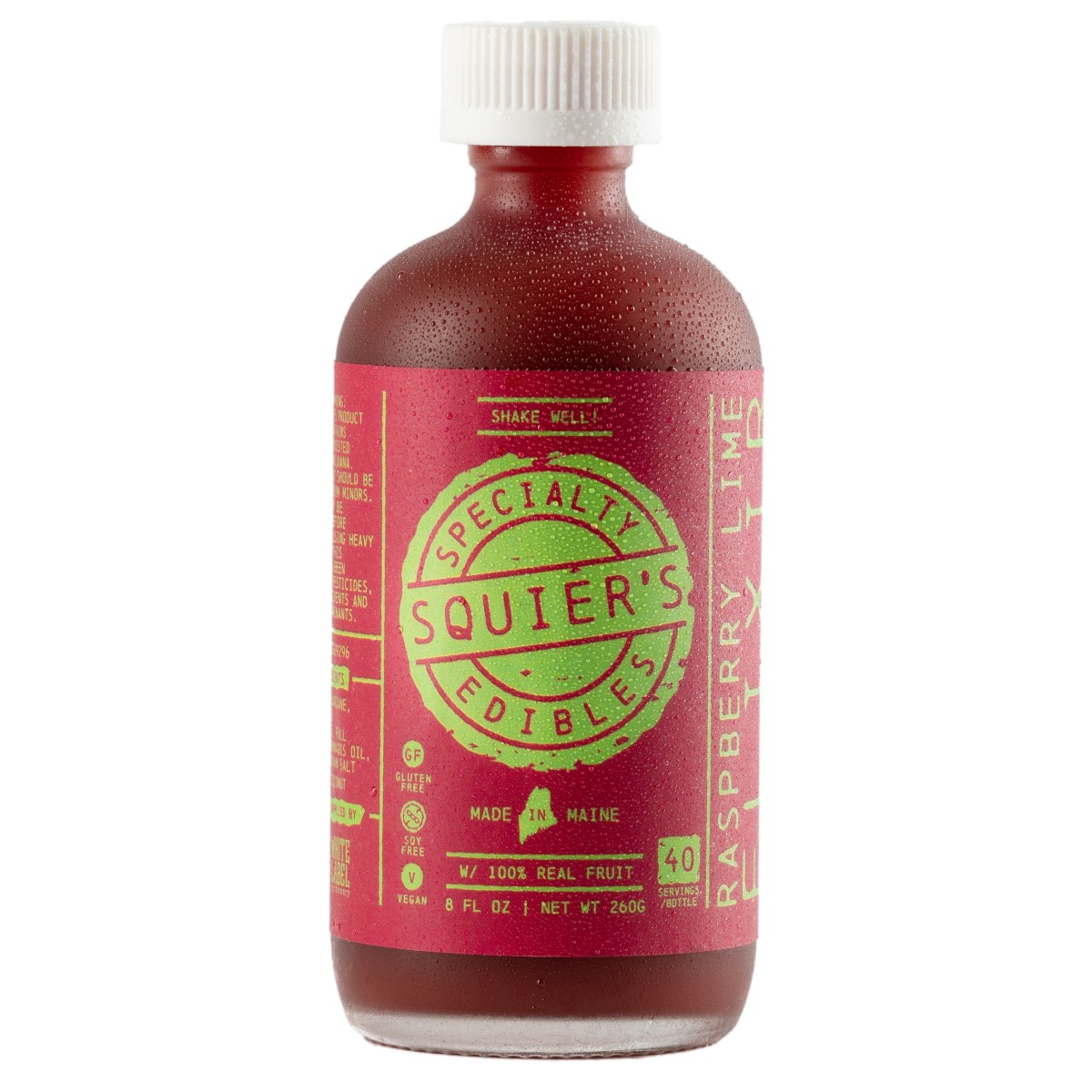 Photograph of product: Squier's au chocolat Rosin Mixer Raspberry Lime 800 MG