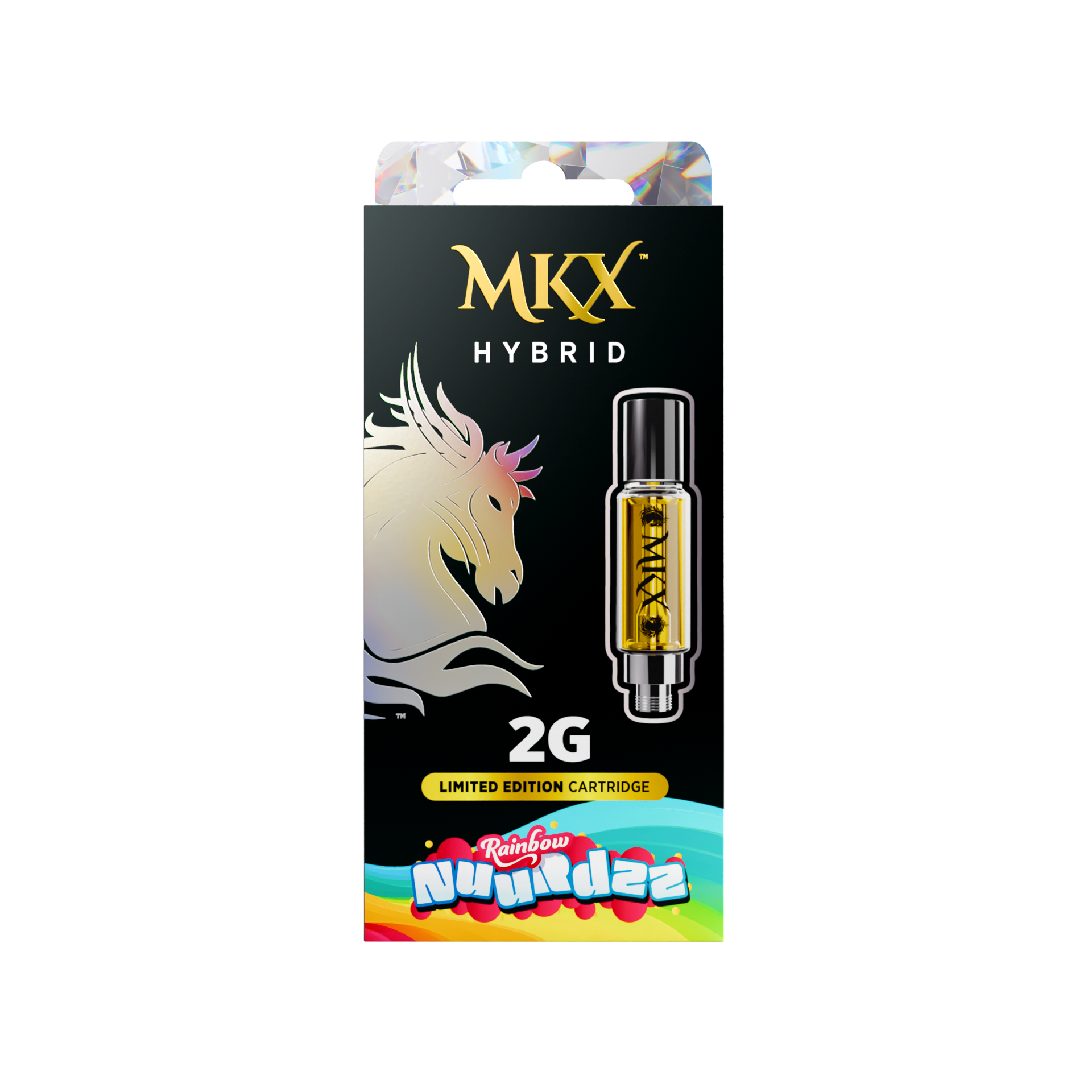Photograph of product: MKX | Rainbow Nurdzz | 2g | Cartridge