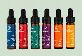Photograph of product: Healer Uplift 100mg 4:1 TH-oui:TH-ouiA Tincture - 100mg TH-oui: 25mg TH-ouiA