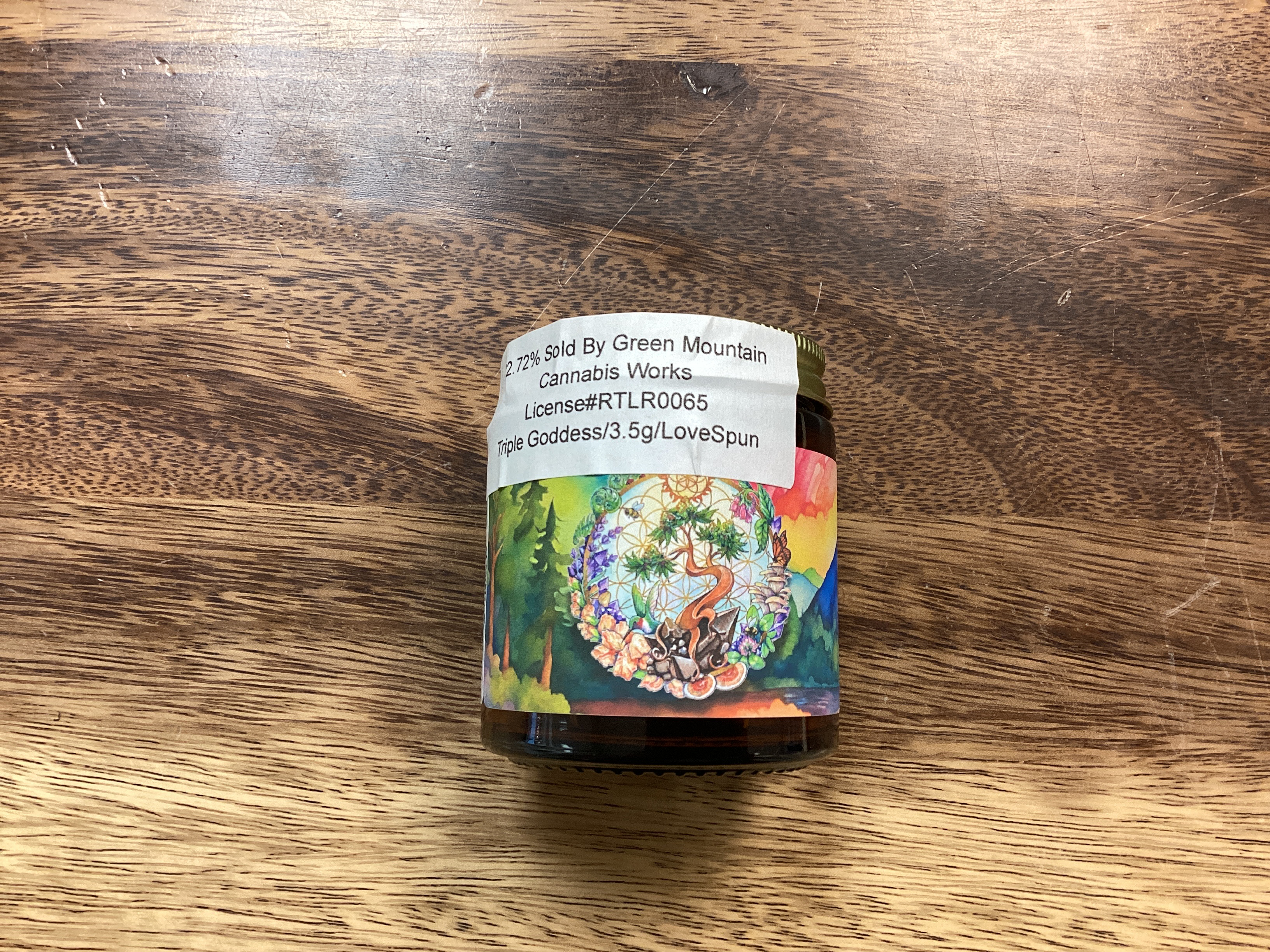 Photograph of product: Triple Goddess - 3.5g