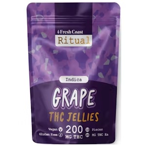 Photograph of product: Grape TH-oui Jellies | 200mg