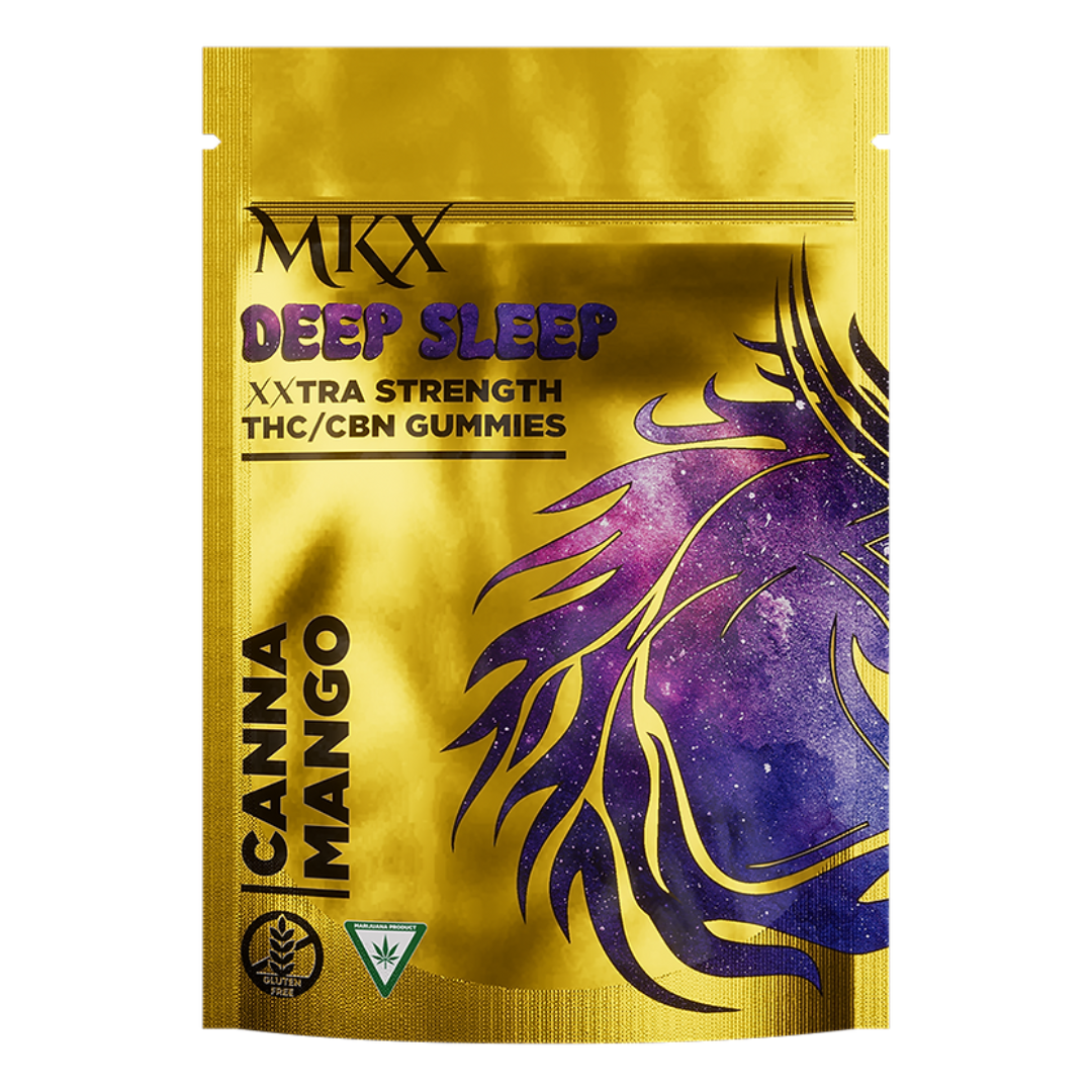Photograph of Product: MKX | Canna Mango Deep Sleep Gummies | 4:1 THC:CBN | 200mg