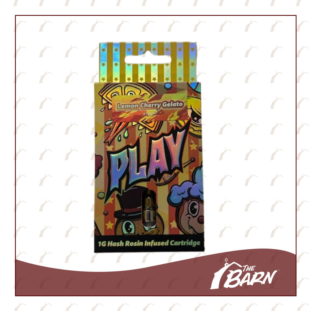 Photograph of Product: Play 1g Cart Splash Hash - Lemon Cherry Gelato - REC