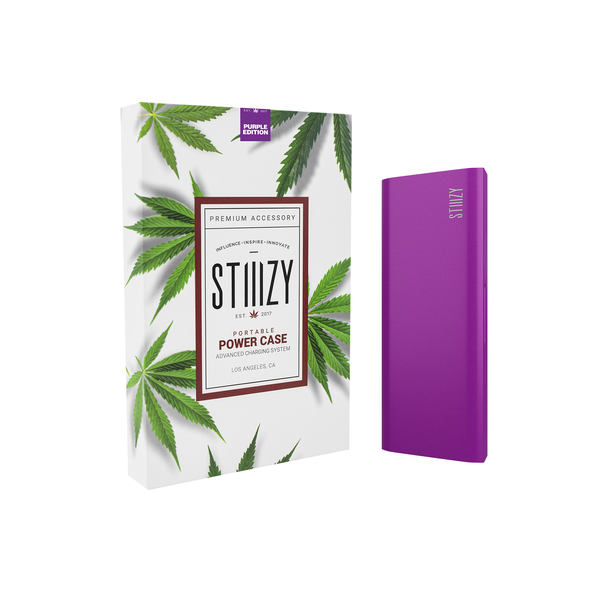 Photograph of product: Stiiizy Portable Power Case Purple