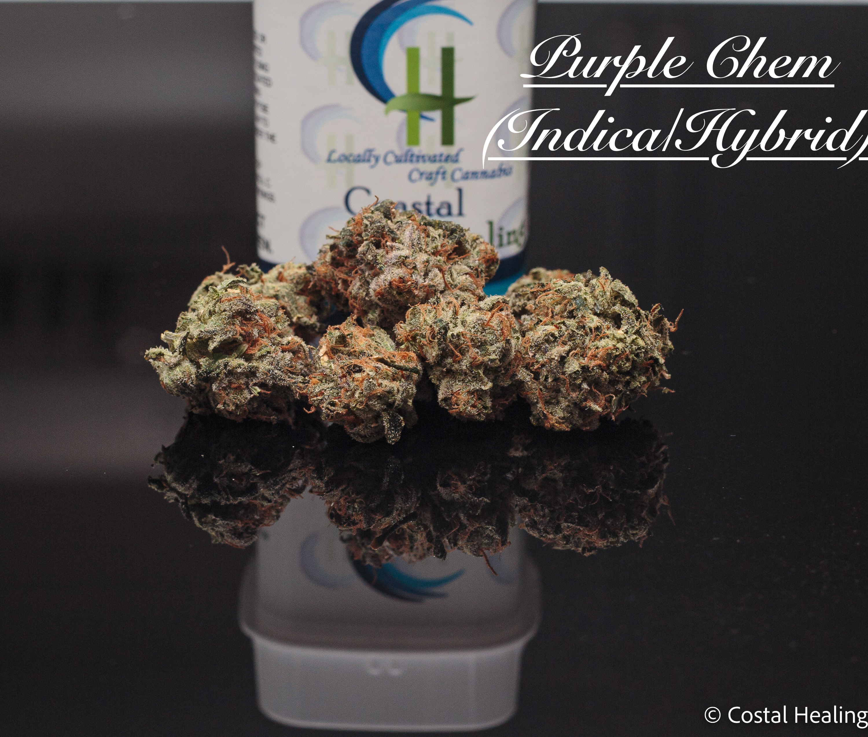 Photograph of product: Coastal Healing Purple Chem 3.5g