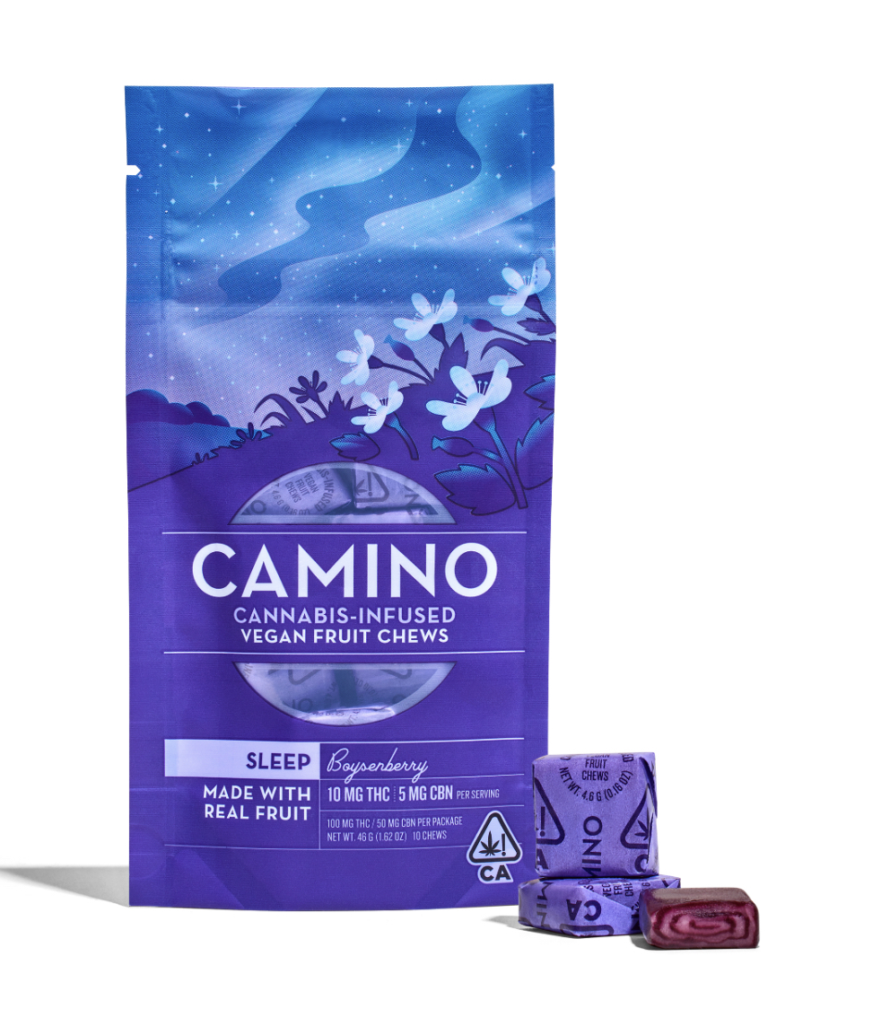 Photograph of product: Camino Chews - Boysenberry CBN