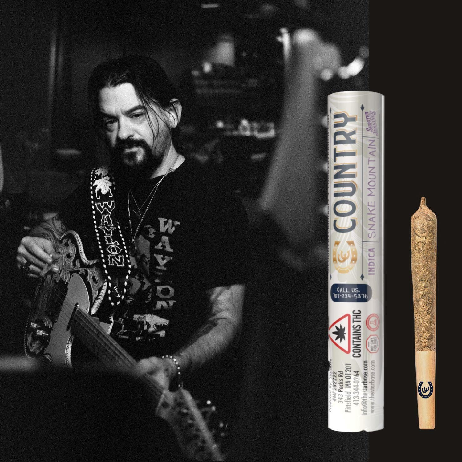 Photograph of Product: Snake Mountain - Indica - pre-roll