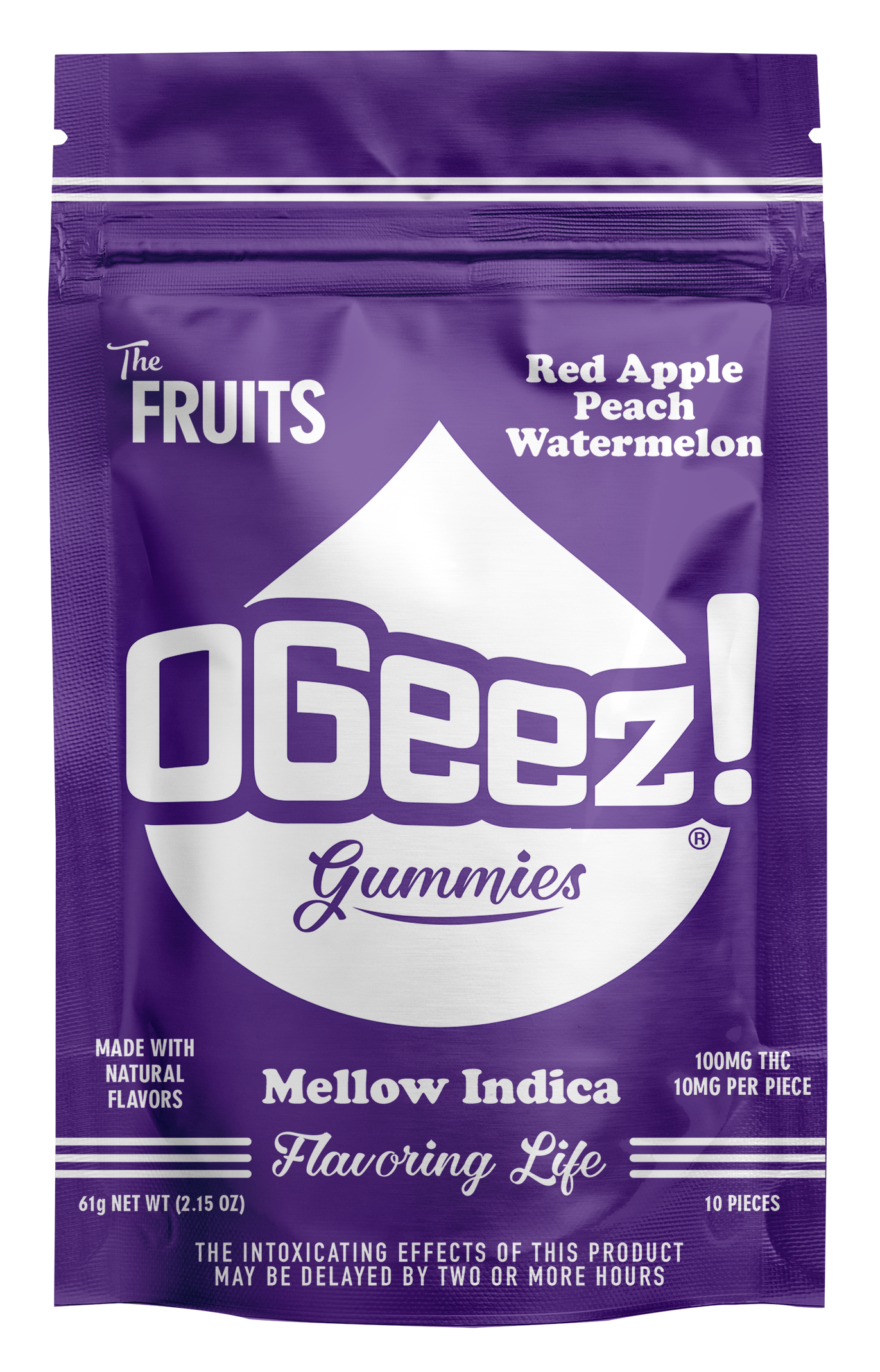 Photograph of product: Gummies | The Fruits (Oui'd) | 10 pk