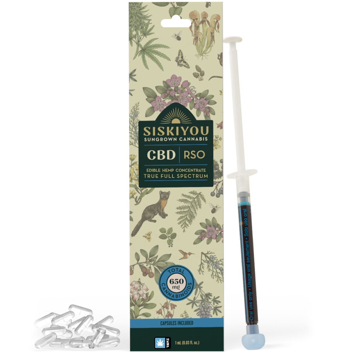 Photograph of product: CBD Hemp RSO