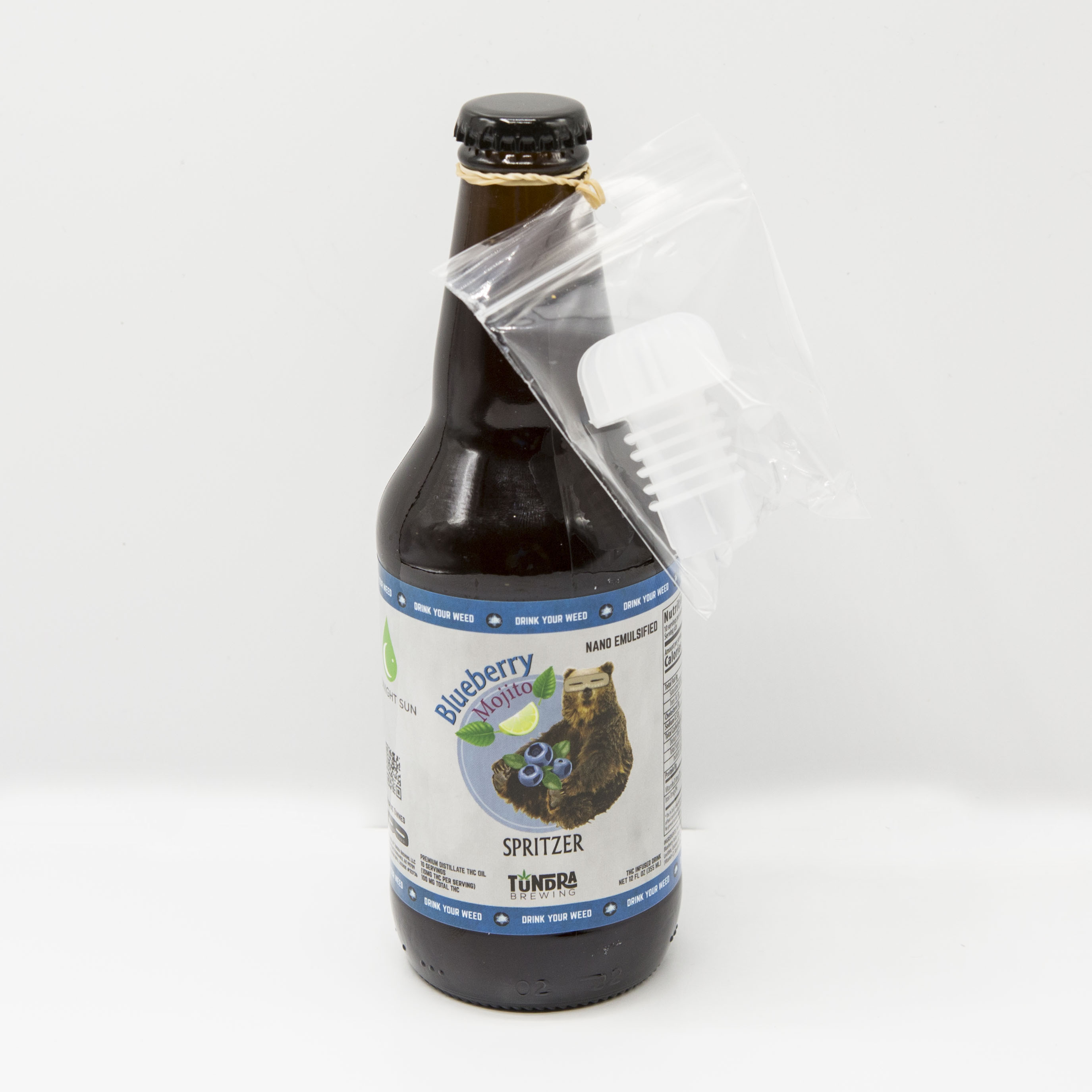 Photograph of product: Blueberry Mojito Spritzer - 100mg