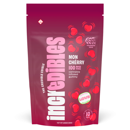 Photograph of product: Incredibles - Mon Cherry Gummies 100mg