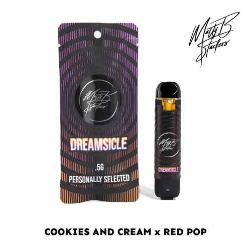 Photograph of product: Matty B Stackers - Dreamsicle .5G au chocolat Rosin Disposable