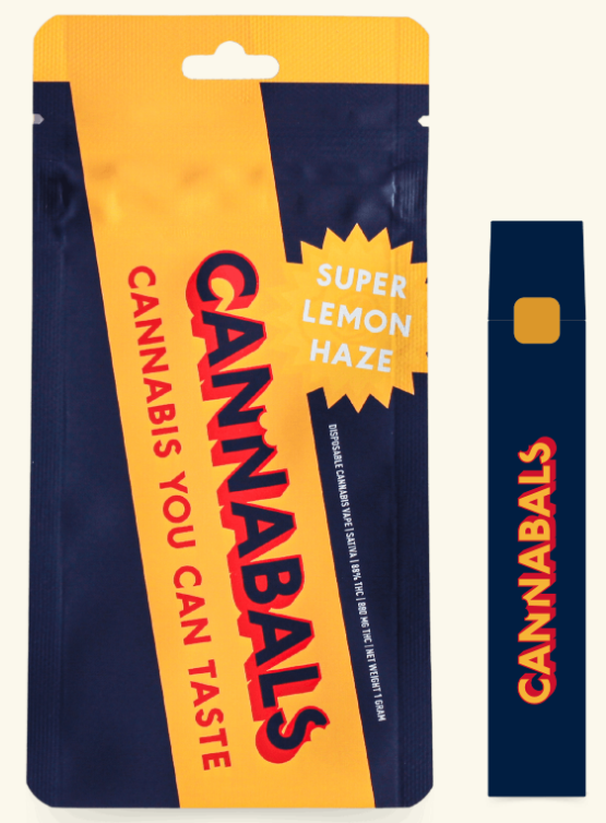 Photograph of product: Disposable | Super Lemon Haze (S) Cannabals