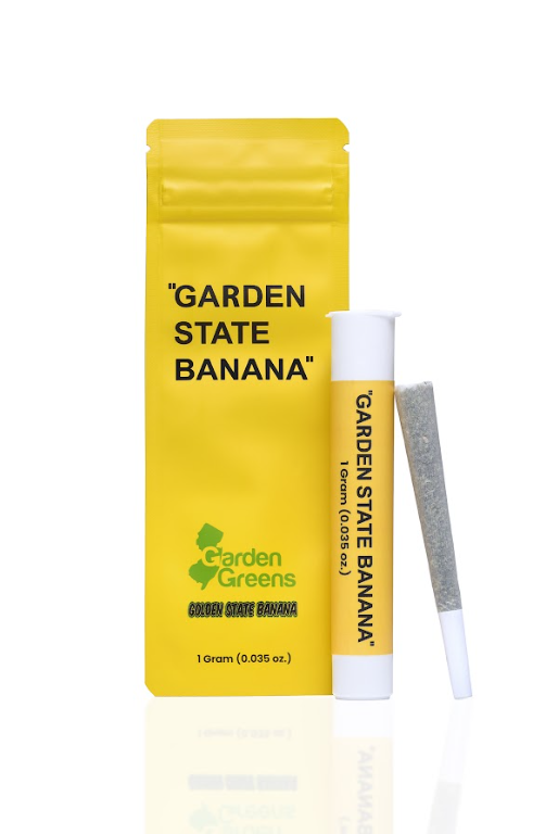 Photograph of product: Single PreRoll - Blunt Runtz - Garden State Banana - REC