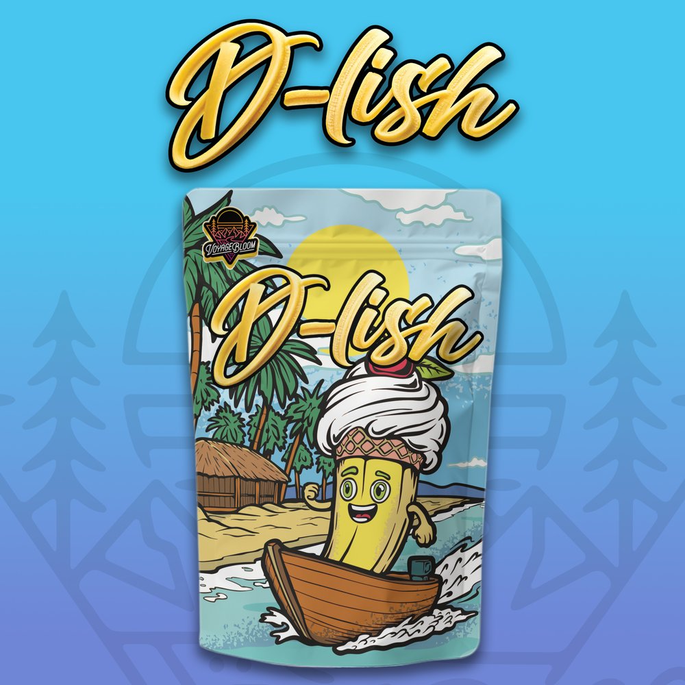 Photograph of product: D-Lish Prepacked by Voyage Bloom - 3.5g